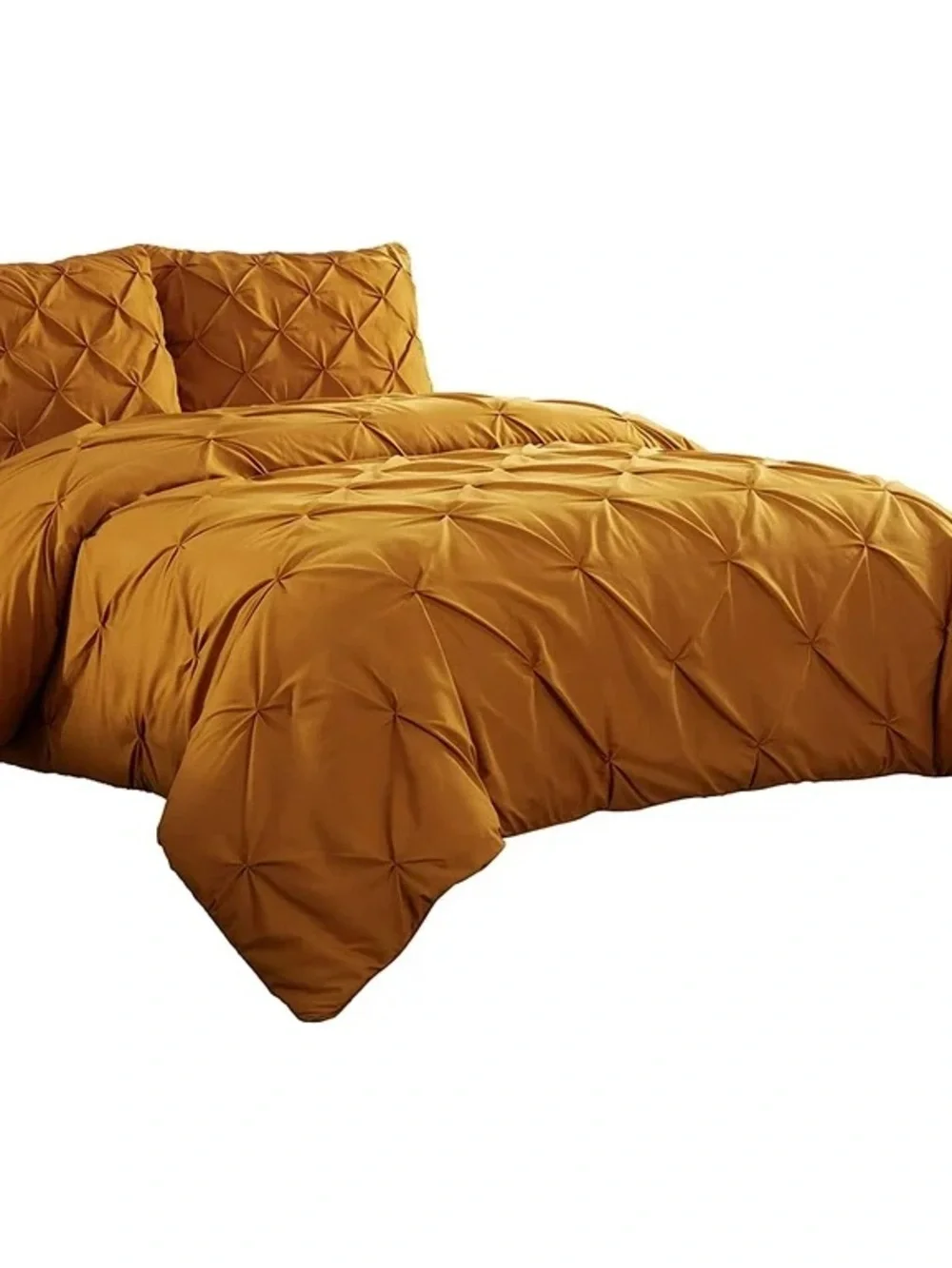 King 3 piece Pintuck Comforter Set